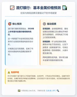渣打：今年基本金属价格料维持高位