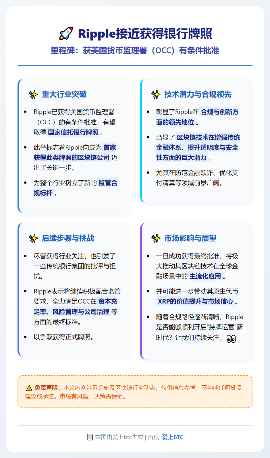 Ripple接近获得银行牌照