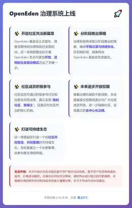OpenEden 治理系统上线