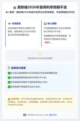 美联储2026年首调利率预期不变