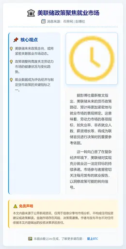 美联储政策聚焦就业市场