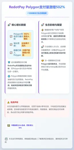 RedotPay Polygon支付量激增502%