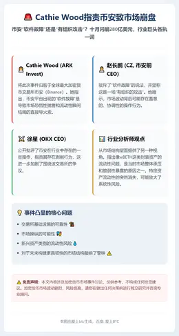 Cathie Wood指责币安致10月10日崩盘