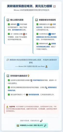 美联储政策路径难测，美元压力缓解
