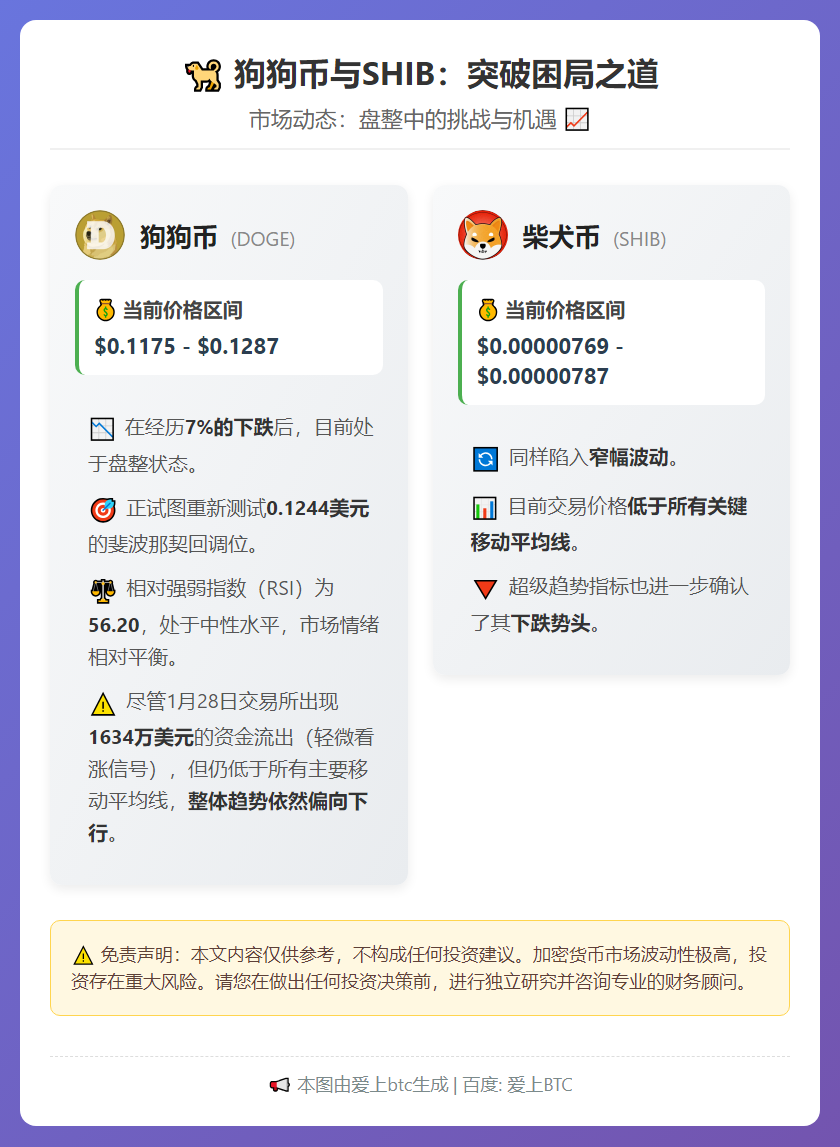 狗狗币与SHIB：突破困局之道