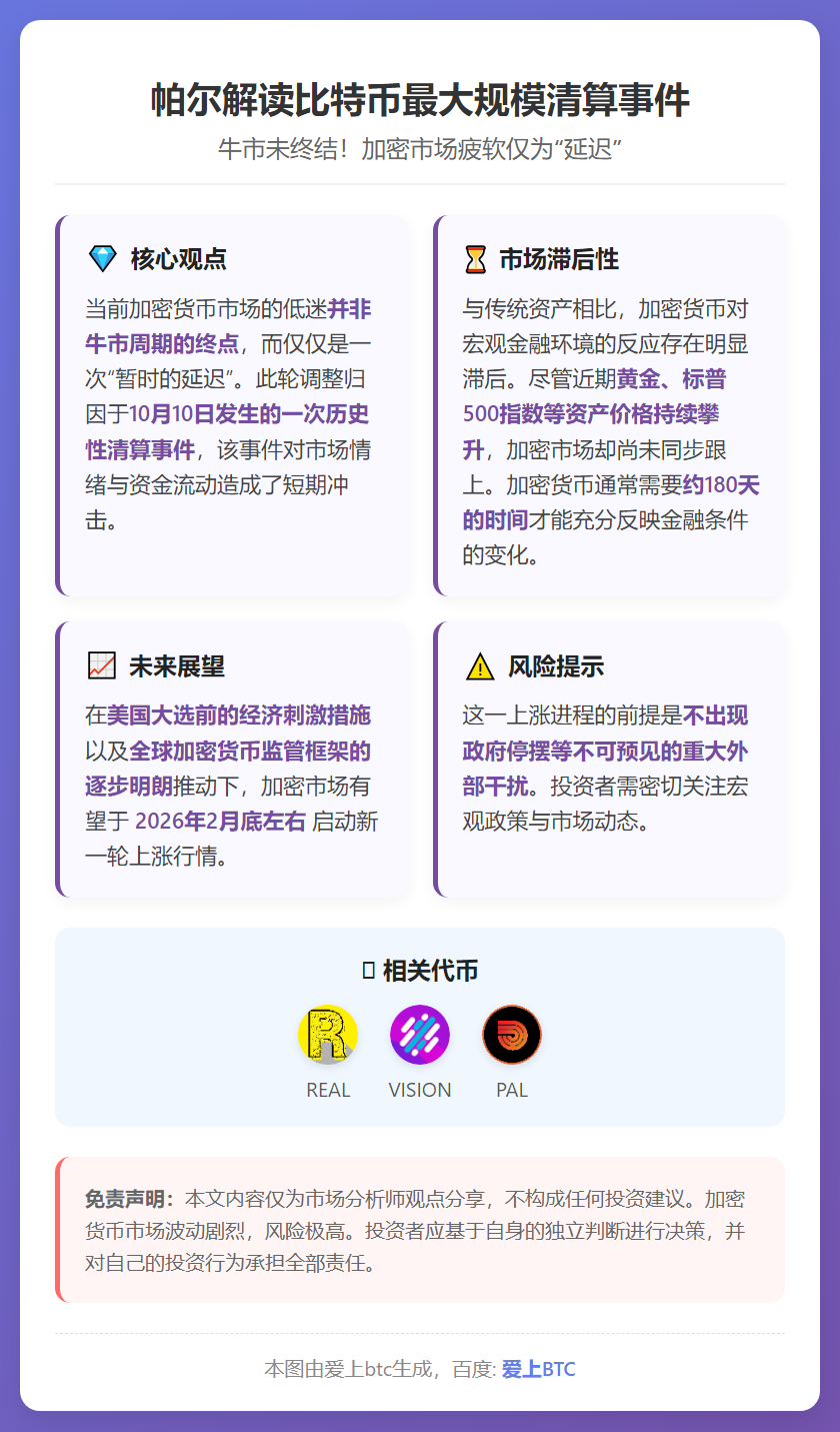 帕尔解读比特币最大规模清算事件