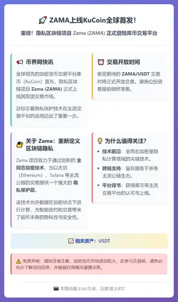 ZAMA上线KuCoin全球首发！