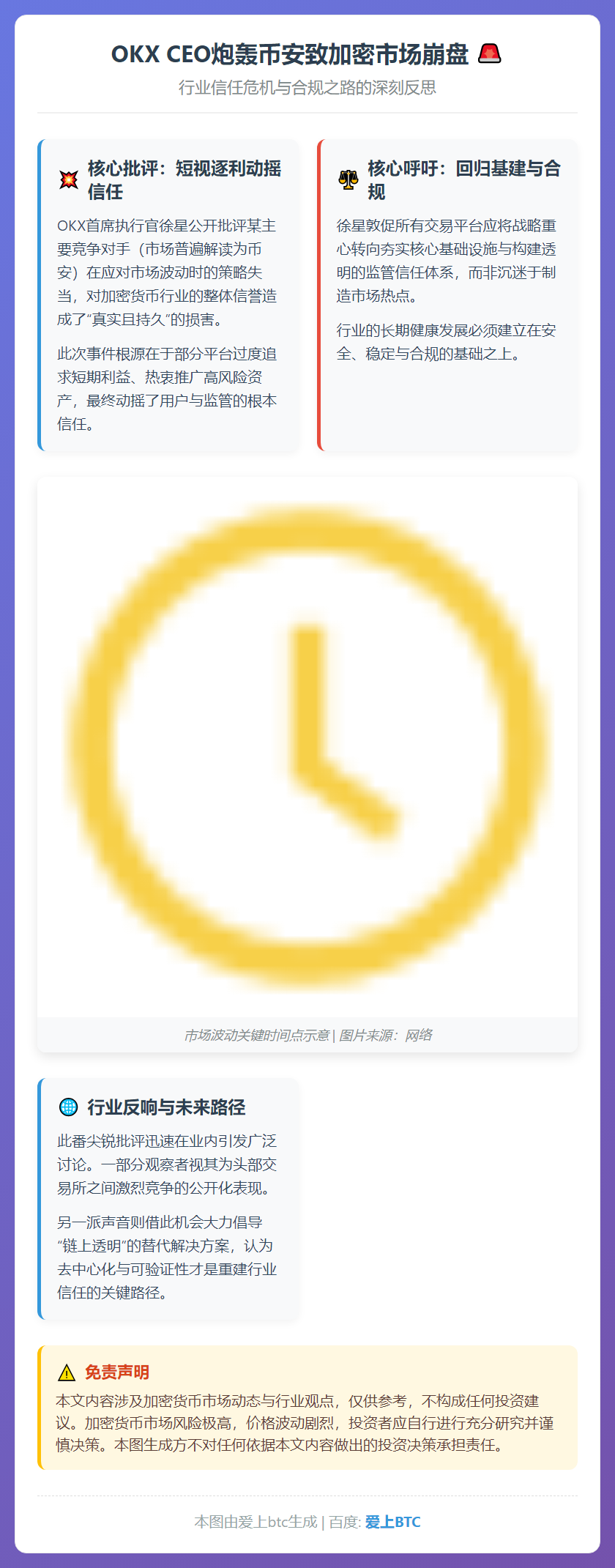 OKX CEO炮轰币安致加密市场崩盘