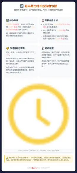 超半数比特币投资者亏损