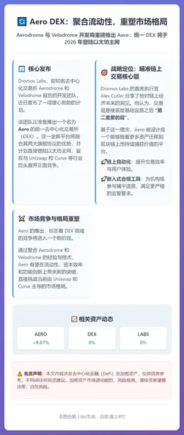Aero DEX：聚合流动性，重塑市场格局