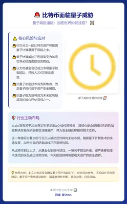 比特币面临量子威胁
