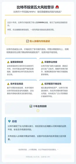 比特币投资五大风险警示