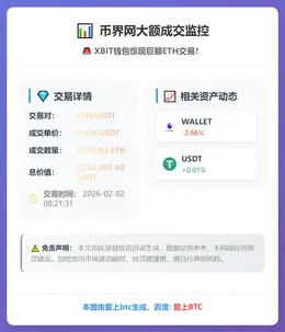 币界网大额成交监控