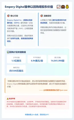 Empery Digital重申以回购增股东价值