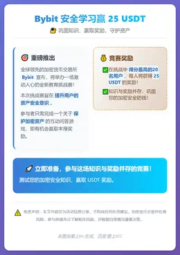 Bybit 安全学习赢 25 USDT