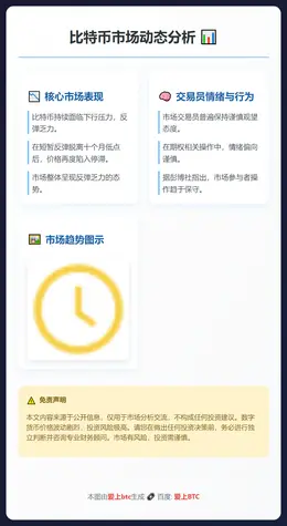 比特币反弹乏力 交易员情绪谨慎