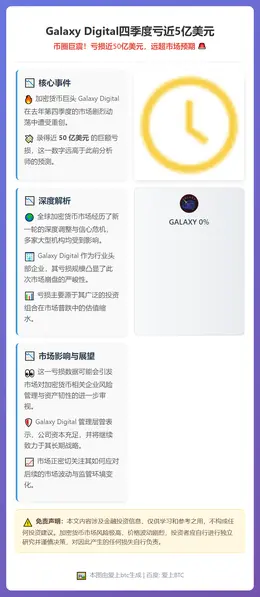 Galaxy Digital四季度亏近5亿美元