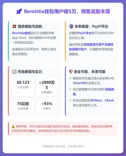 Remittix钱包用户破5万，预售奖励丰厚