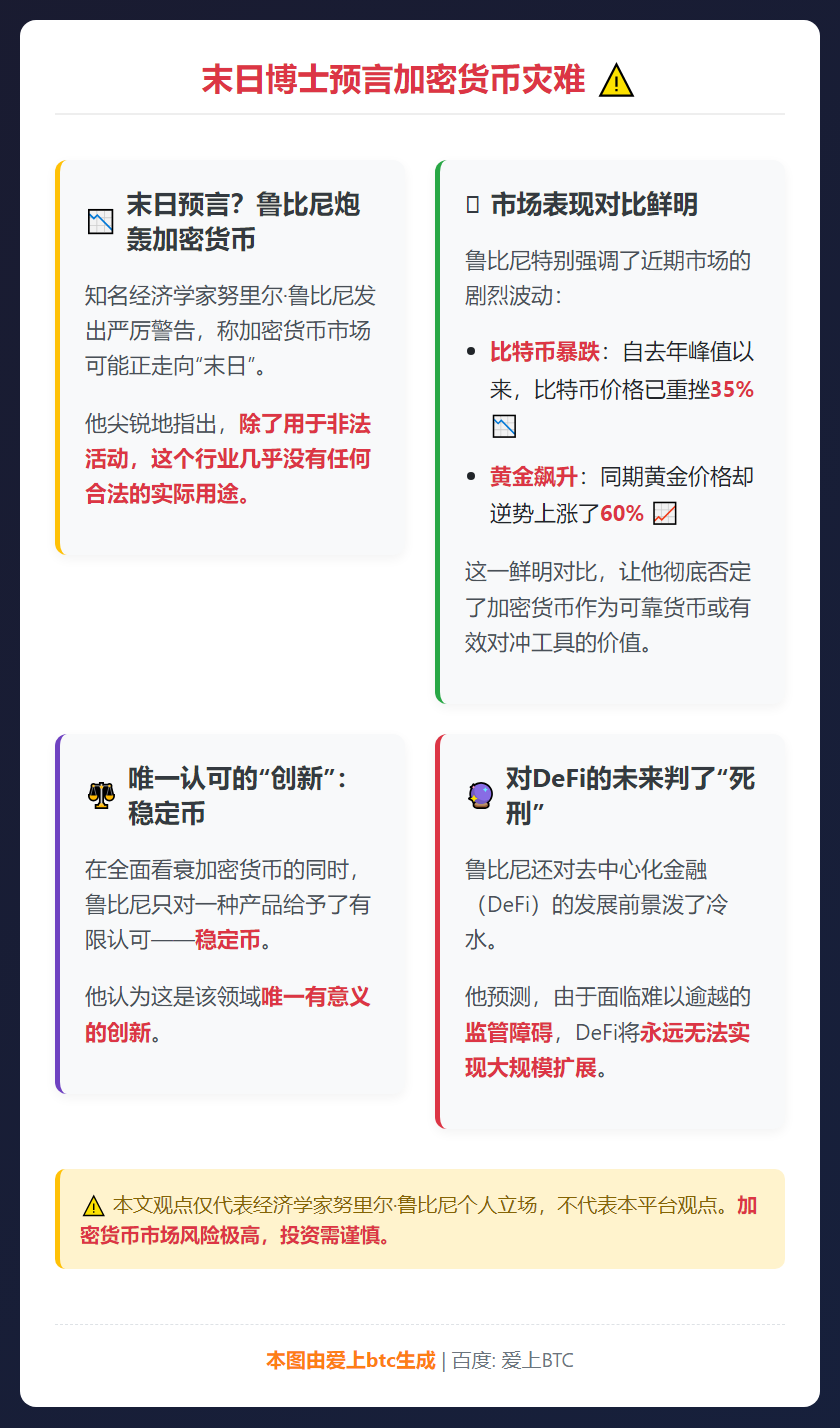 末日博士预言加密货币灾难