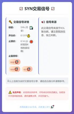 2026-02-04 14:56:35 SYN交易信号