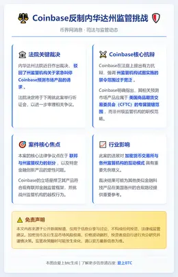 Coinbase反制内华达州监管挑战
