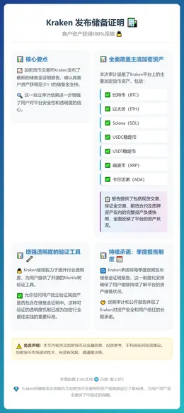 Kraken 2025年发布储备证明