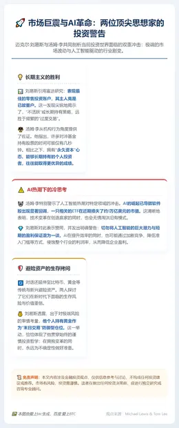 Michael Lewis与Tom Lee：万亿美元软件股暴