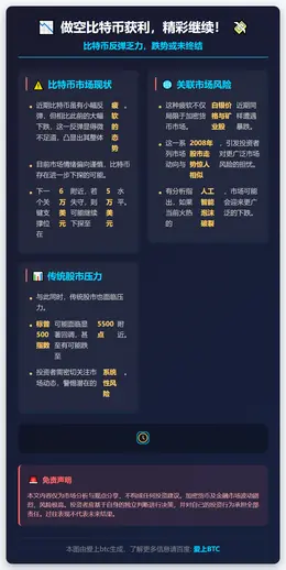做空比特币获利，精彩继续！