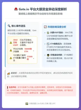 Gate.io 偿还借款并计划抛售 ETH