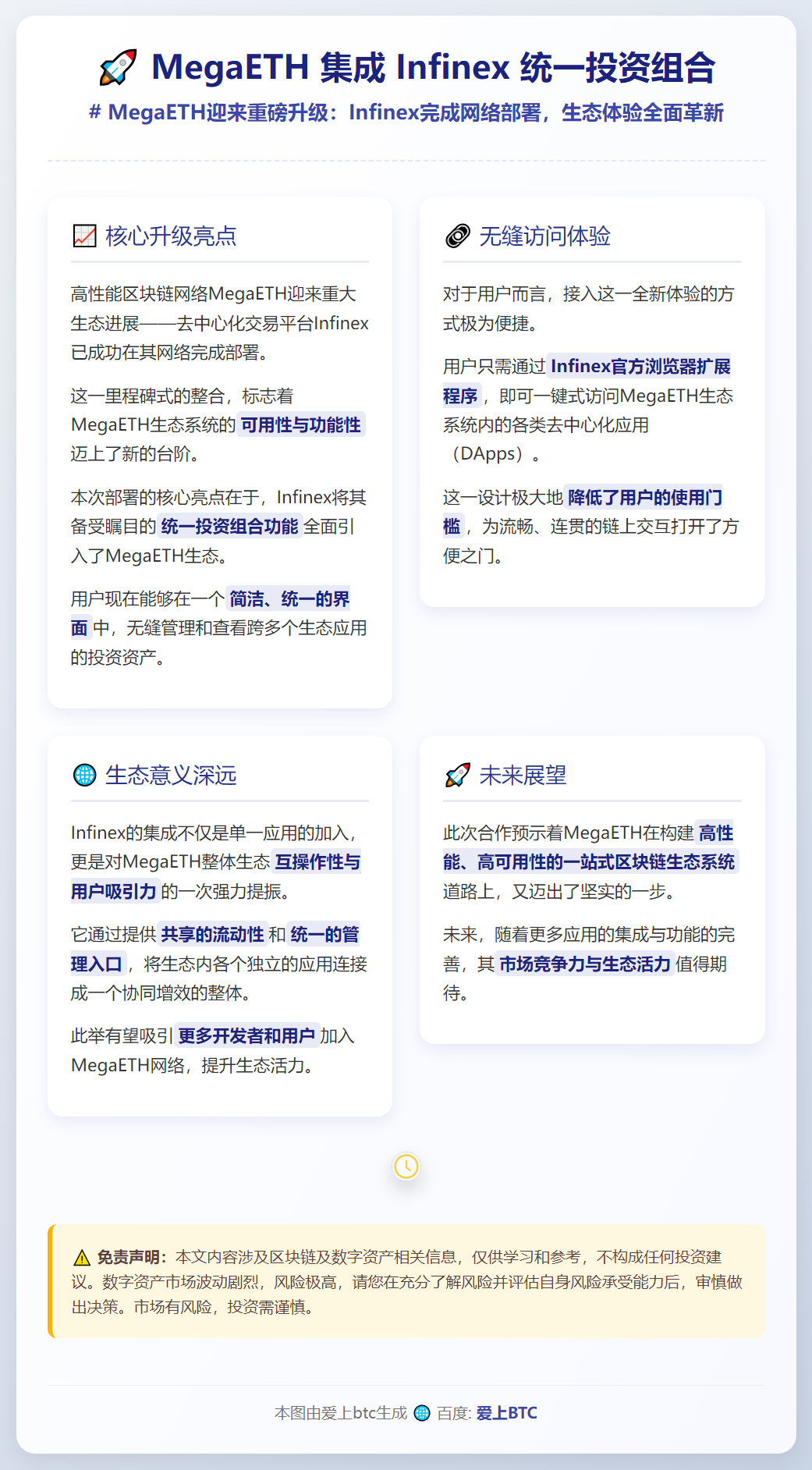 MegaETH 集成 Infinex 统一投资组合