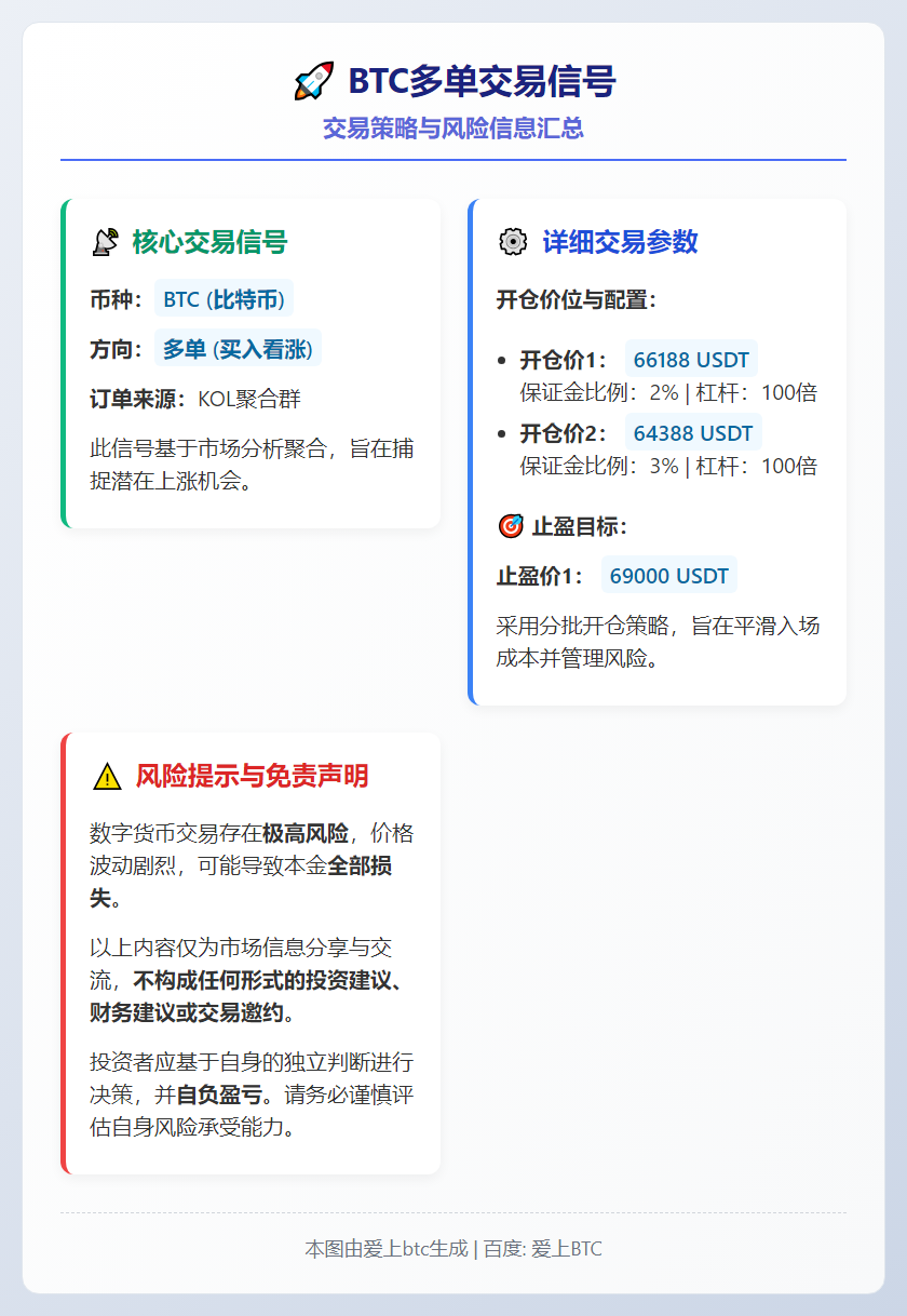 BTC多单交易信号
