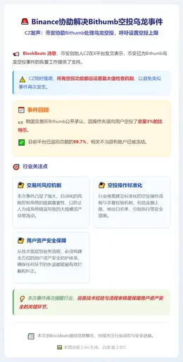 Binance协助解决Bithumb空投乌龙事件