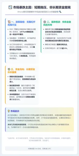 市场暴跌主因：短期抛压，非长期资金撤离