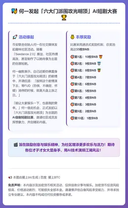何一发起AI短剧赛：六大门派围攻光明顶