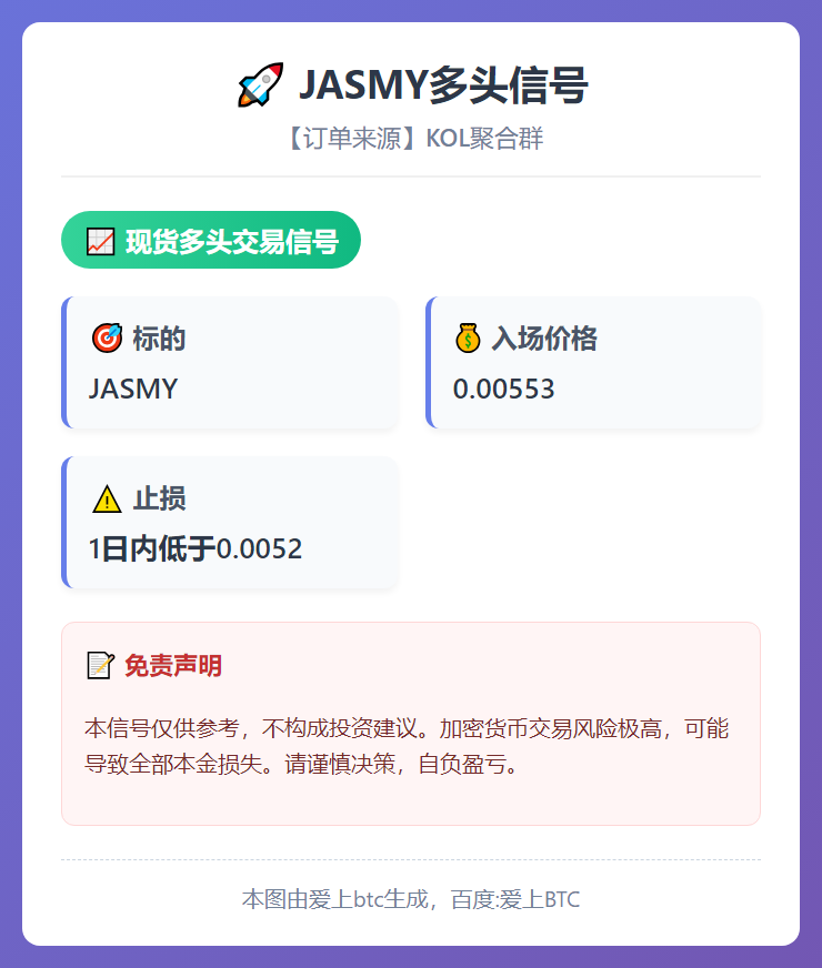 2026-02-10 05:43:30 JASMY多头信号