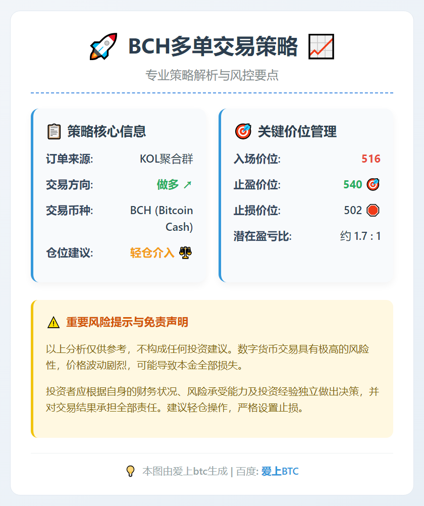 BCH多单策略