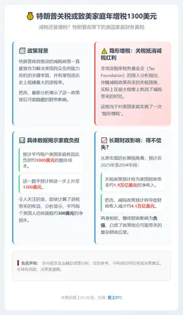 特朗普关税或致美家庭年增税1300美元