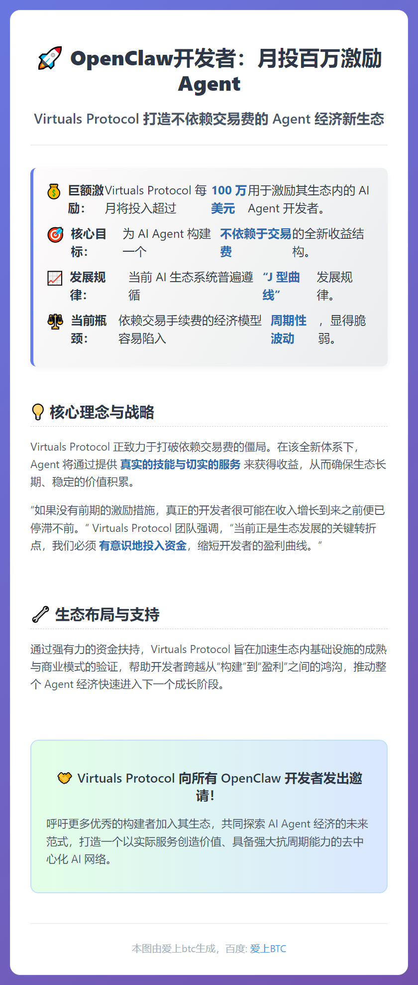 OpenClaw开发者：月投百万激励Agent