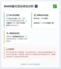 DASH最大空头浮盈超510万美元
