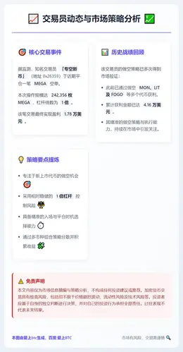交易员平仓MEGA空单再盈利
