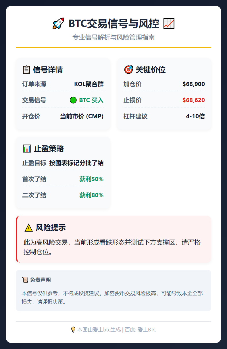 BTC交易信号与风控