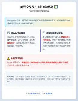 美元空头头寸创14年新高