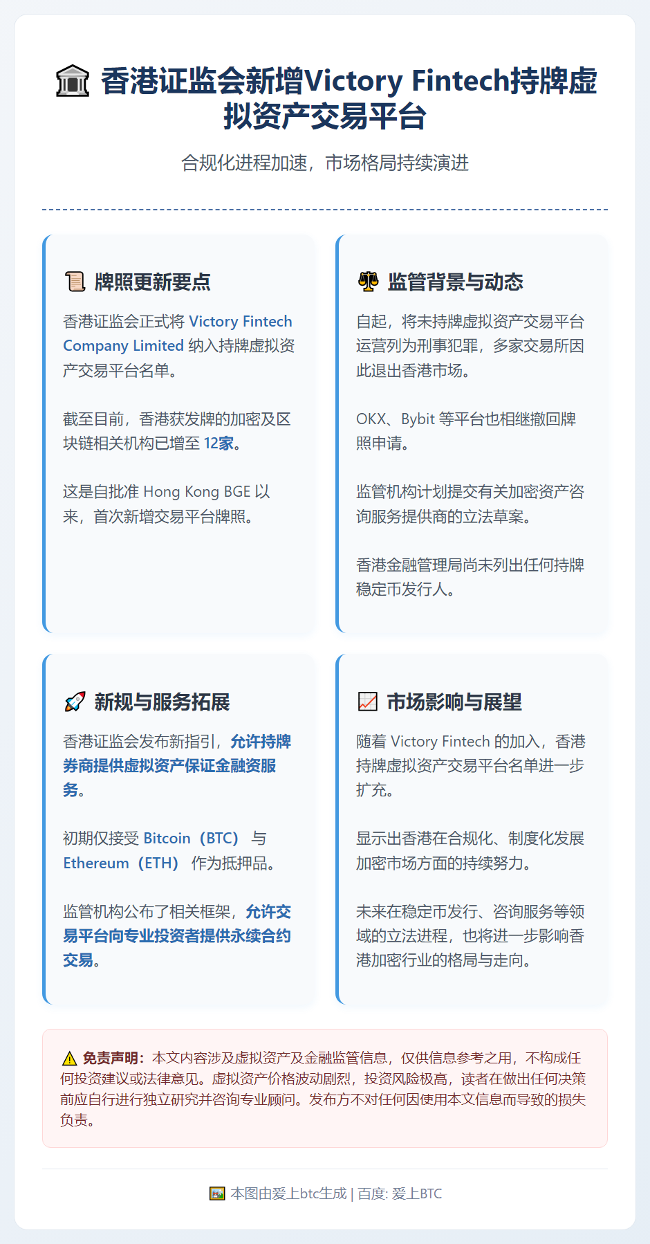 香港证监会新增Victory Fintech持牌虚拟资产交易
