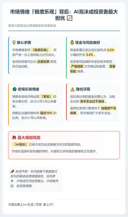 美银：市场情绪极度乐观，AI泡沫成最大尾部风险