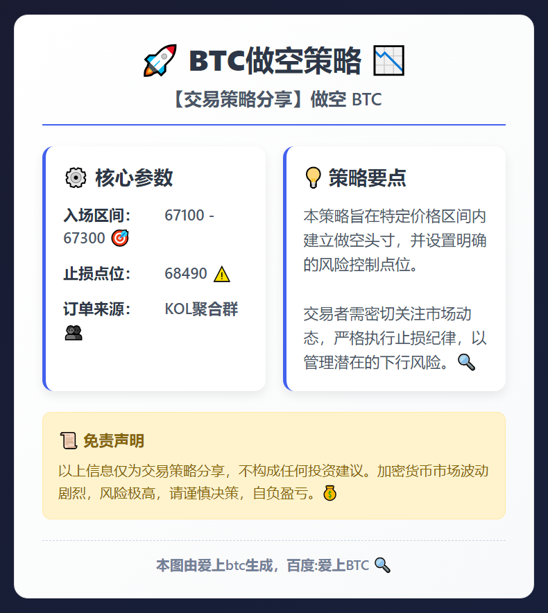 BTC做空策略