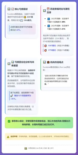ETH跌至1367美元，未来一年回报率或达81%