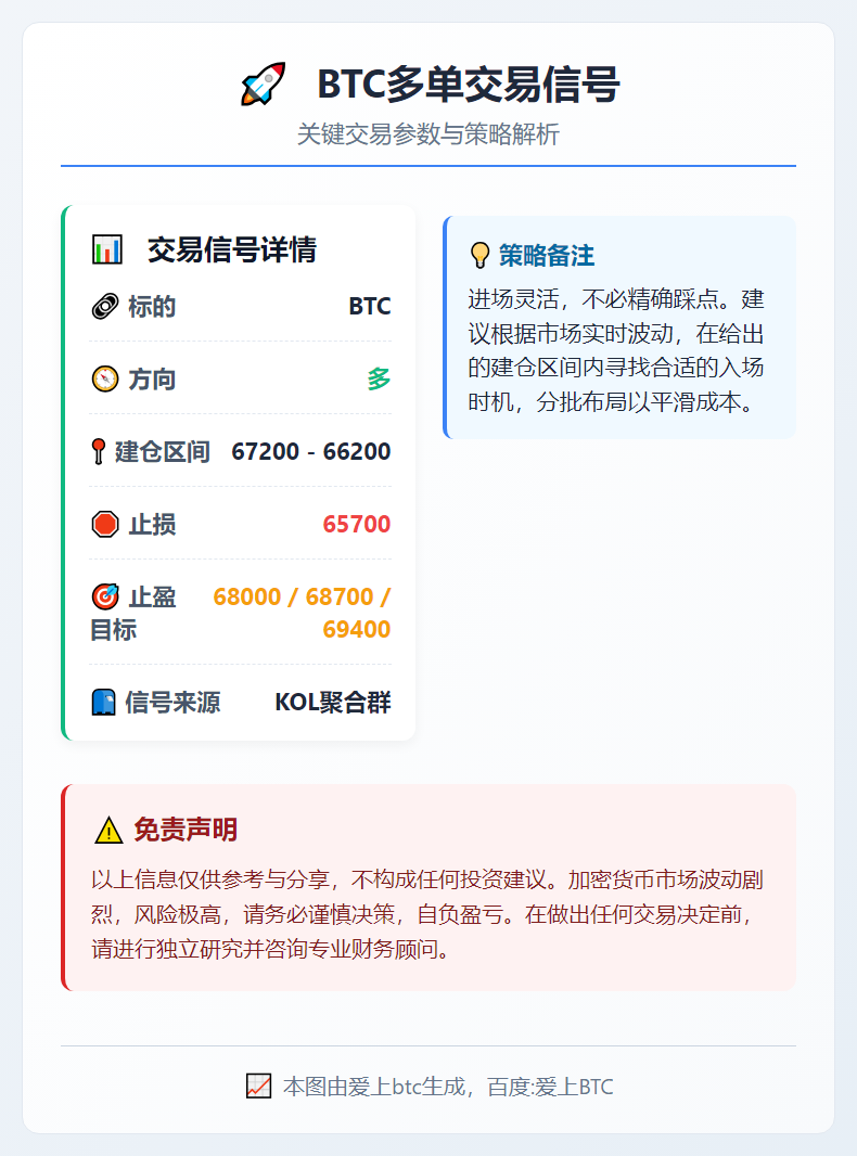 BTC多单交易信号