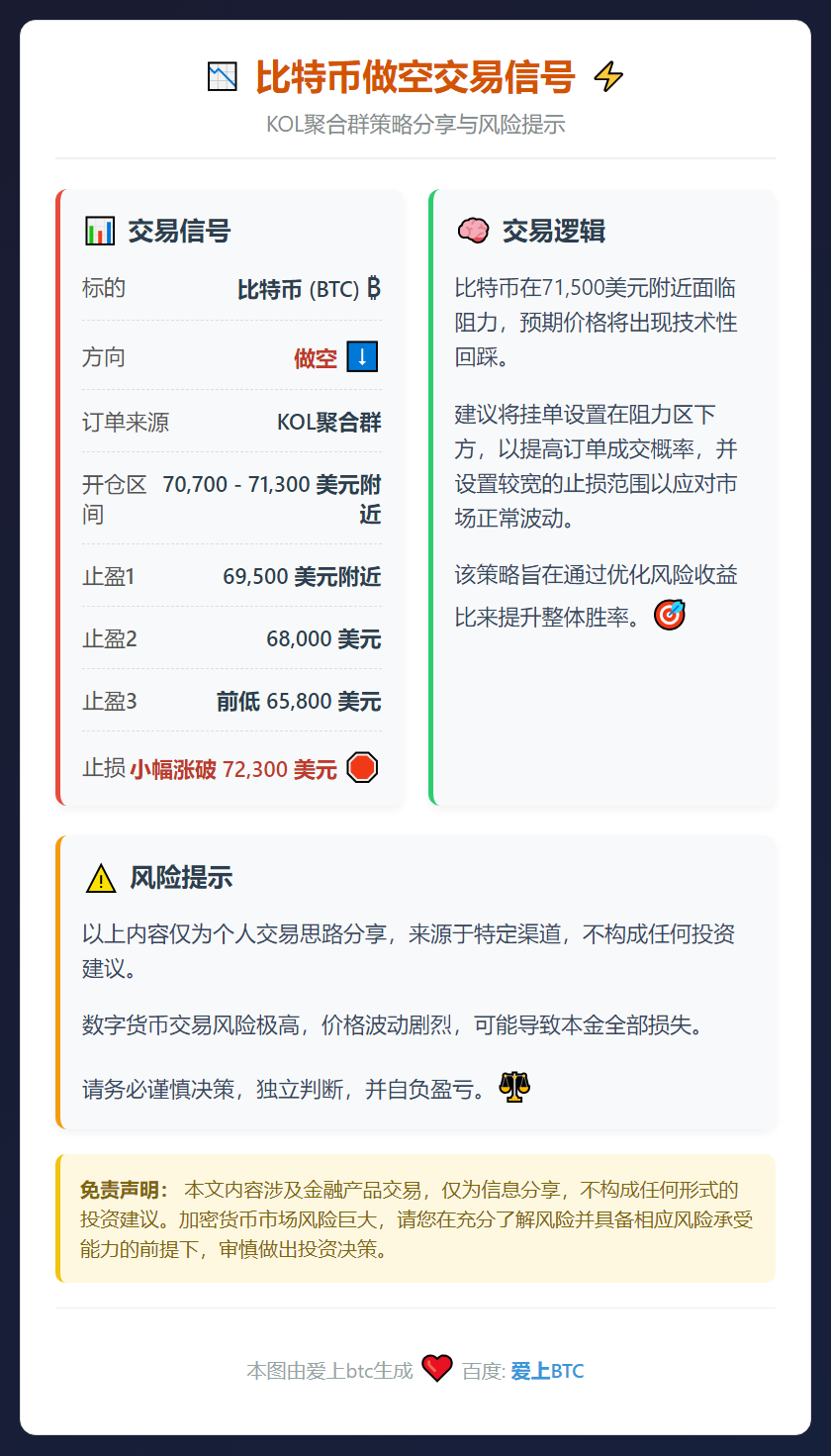 比特币做空交易信号