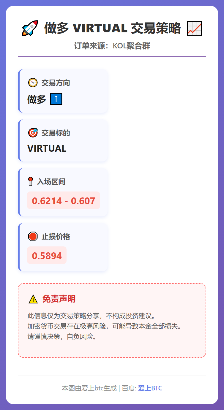 2026-02-23 07:06:05 做多 VIRTUAL 交易策略