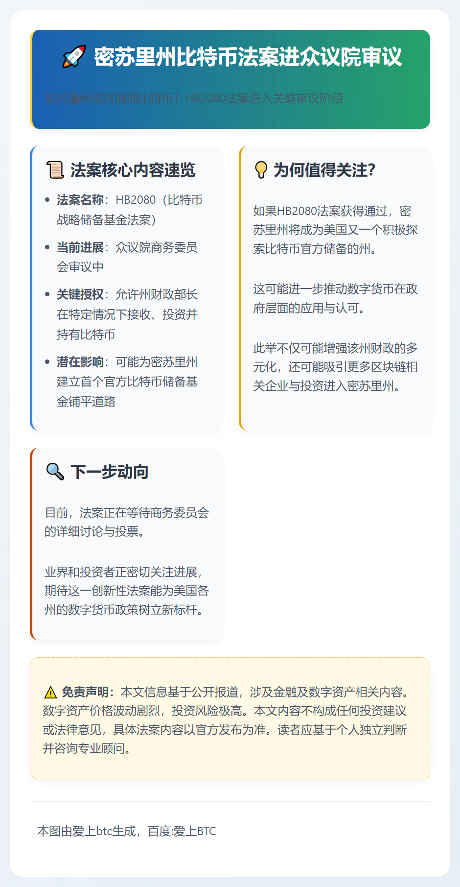 密苏里州比特币法案进众议院审议
